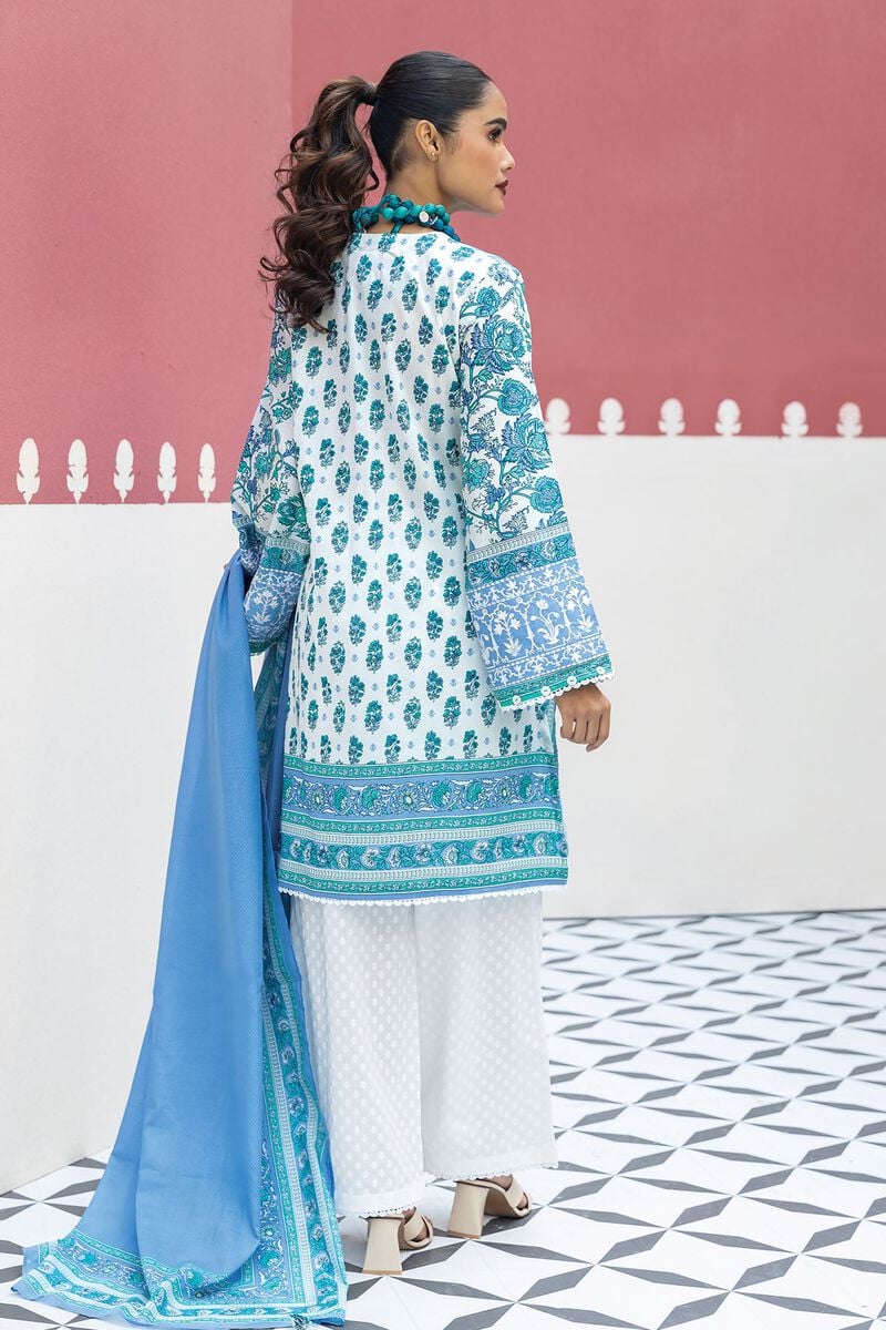 KHAADI | UNSTITCHED 3 PIECE EMBROIDERED LAWN SUIT