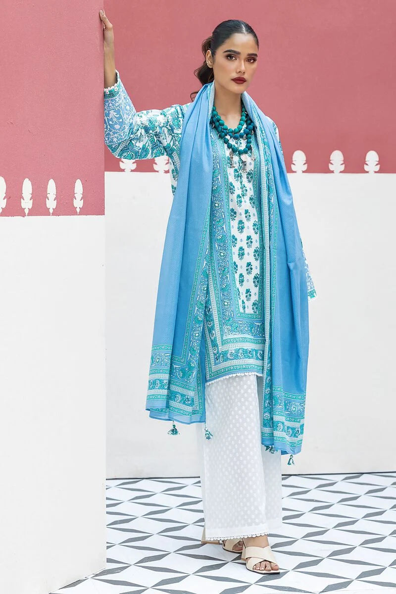 KHAADI | UNSTITCHED 3 PIECE EMBROIDERED LAWN SUIT
