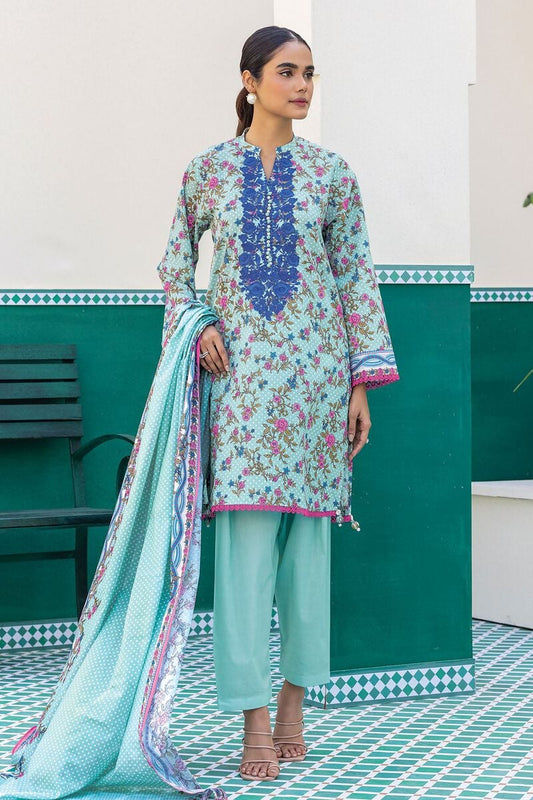 KHAADI | UNSTITCHED 3 PIECE EMBROIDERED LAWN SUIT