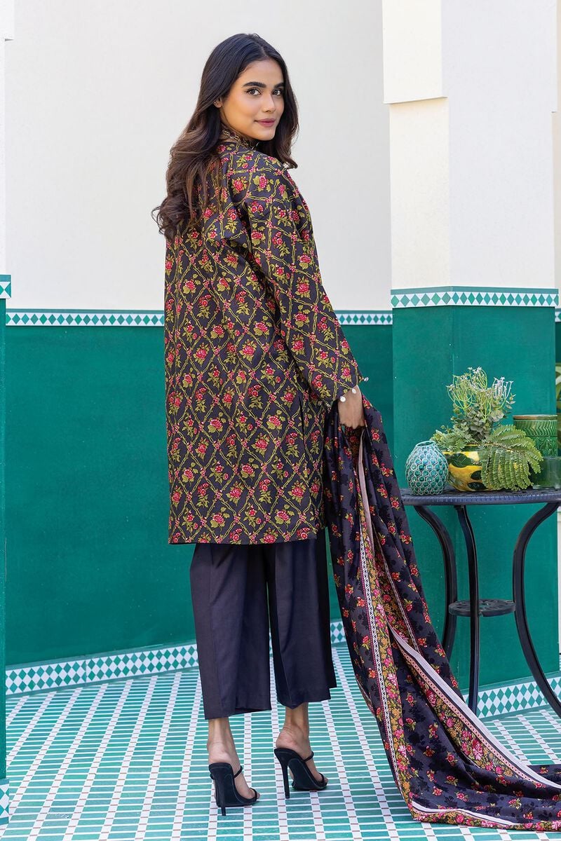 KHAADI | UNSTITCHED 3 PIECE EMBROIDERED LAWN SUIT