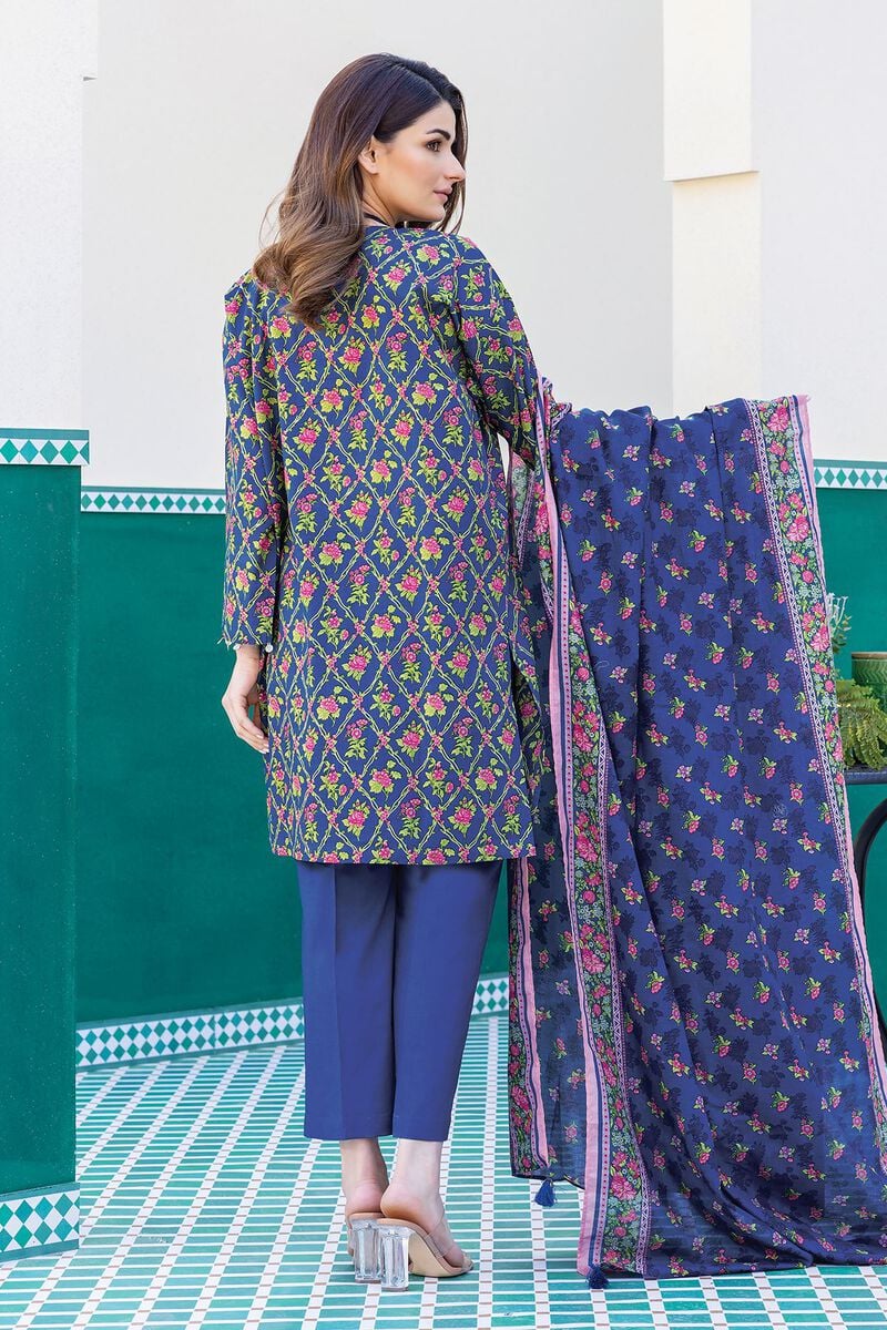 KHAADI | UNSTITCHED 3 PIECE EMBROIDERED LAWN SUIT