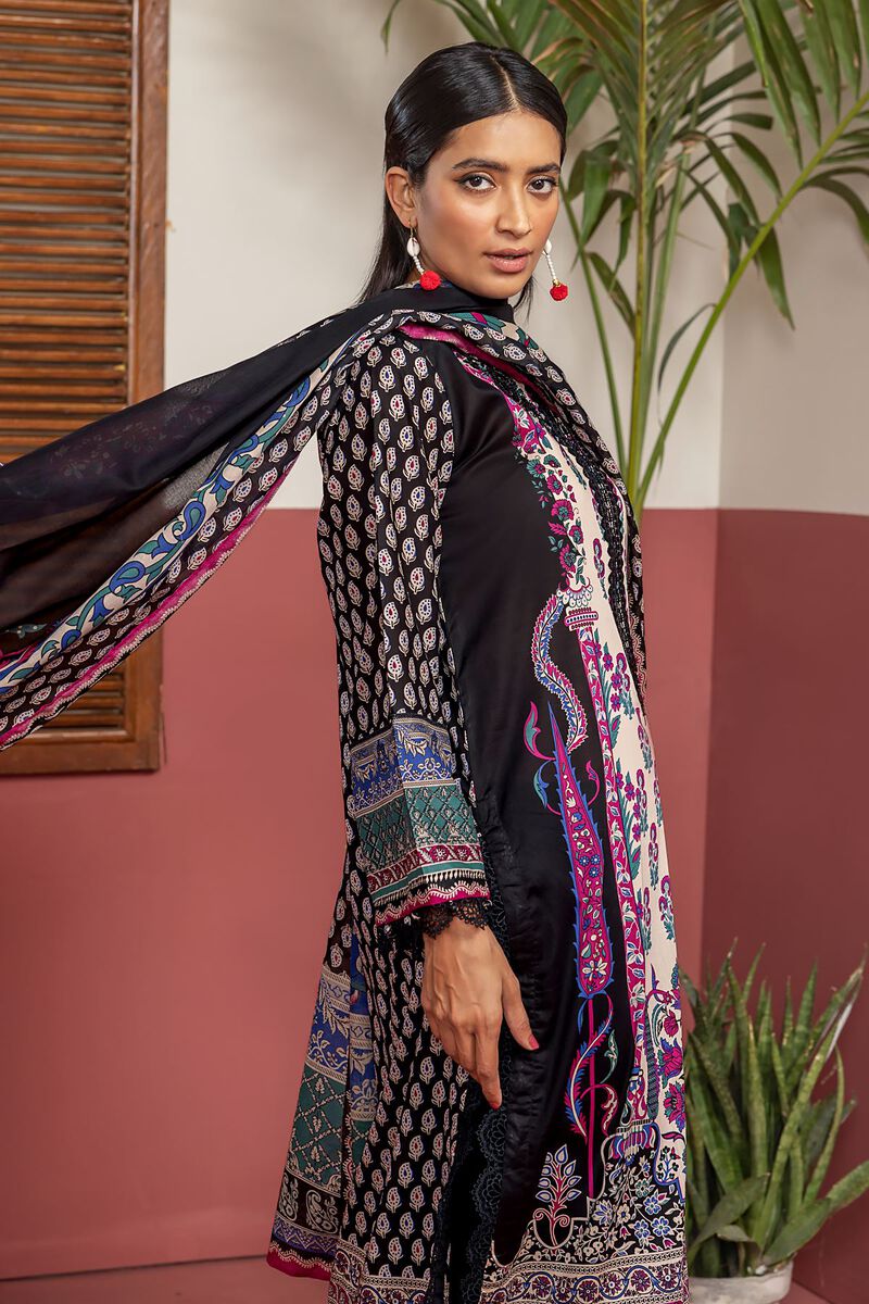 KHAADI | UNSTITCHED 3 PIECE EMBROIDERED LAWN SUIT