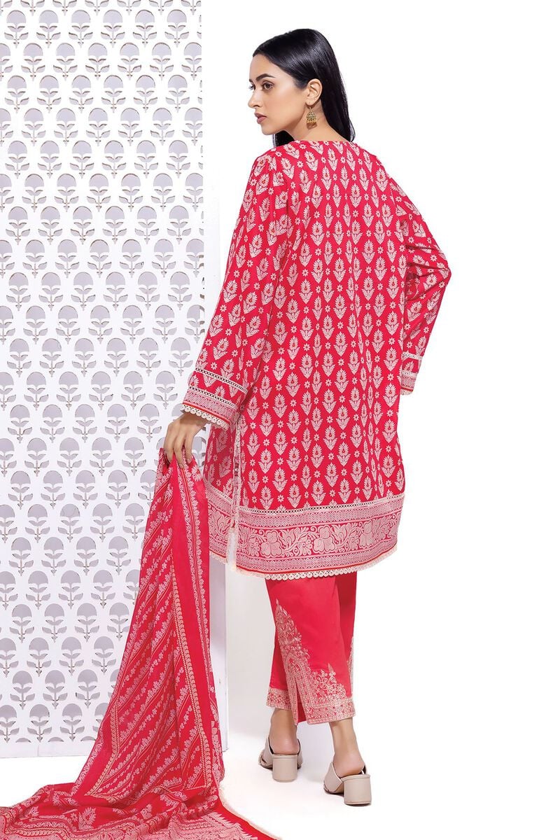 KHAADI | UNSTITCHED 3 PIECE EMBROIDERED LAWN SUIT