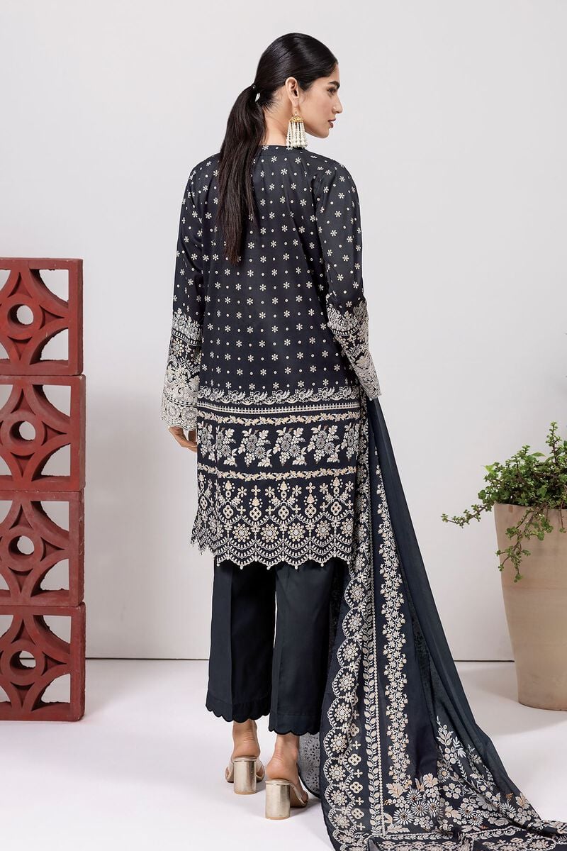 KHAADI | UNSTITCHED 3 PIECE EMBROIDERED LAWN SUIT