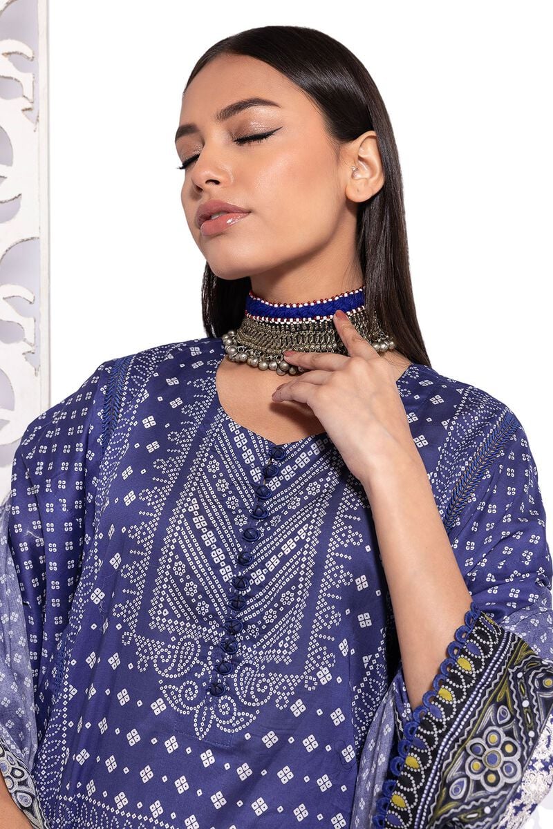 KHAADI | UNSTITCHED 3 PIECE EMBROIDERED LAWN SUIT