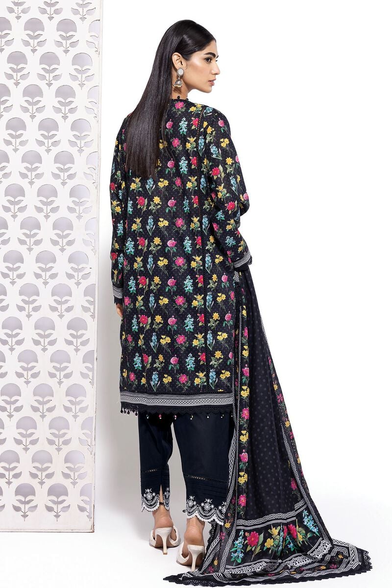 KHAADI | UNSTITCHED 3 PIECE EMBROIDERED LAWN SUIT