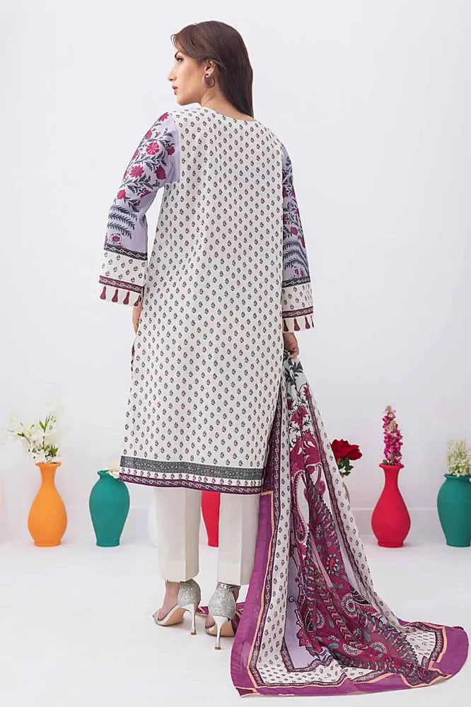 Gul Ahmed | 3PC Unstitched Printed Lawn Suit