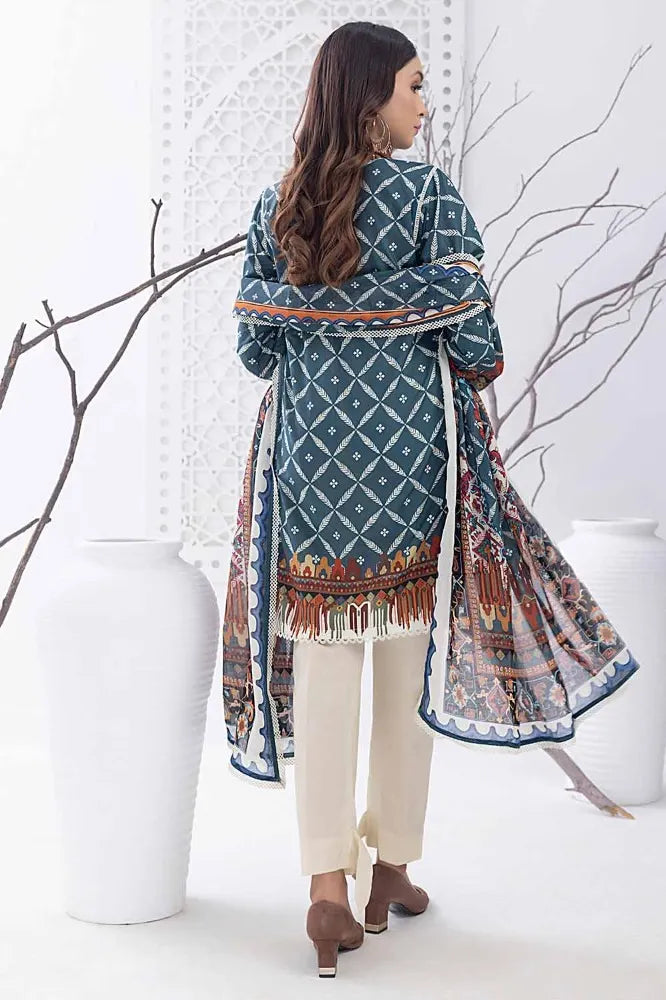 Gul Ahmed | 3PC Unstitched Printed Lawn Suit