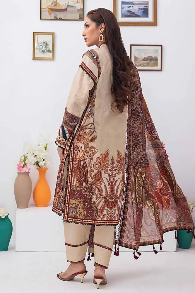 Gul Ahmed | 3PC Unstitched Printed Lawn Suit