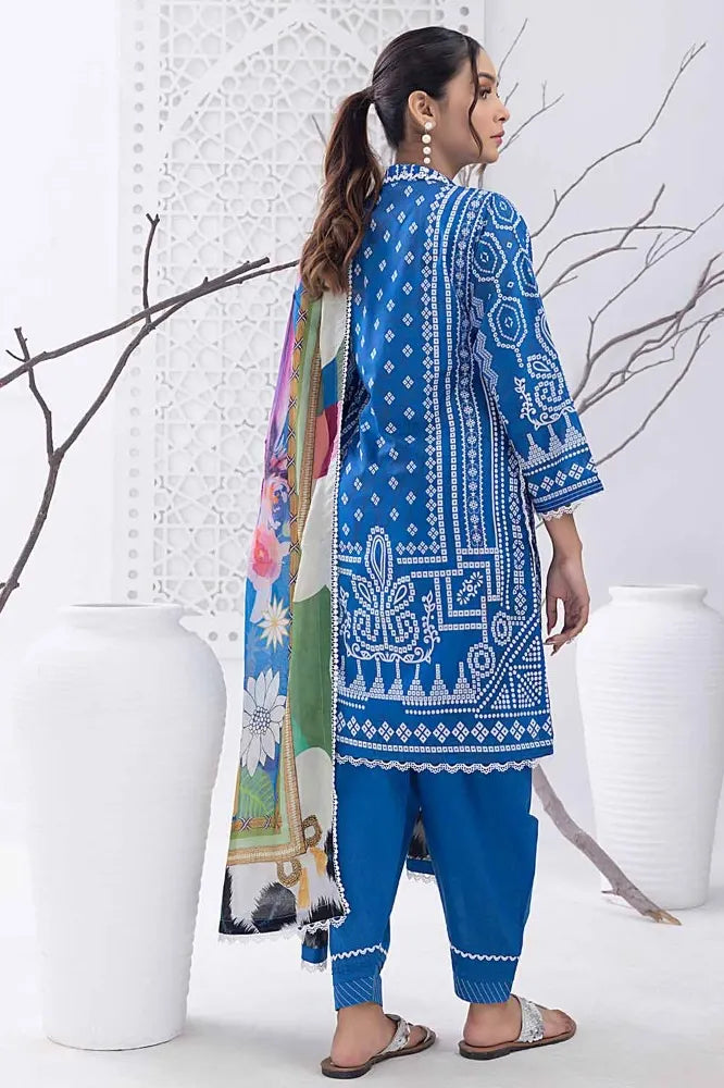 Gul Ahmed | 3PC Unstitched Printed Lawn Suit
