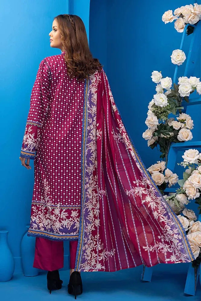 Gul Ahmed | 3PC Unstitched Printed Lawn Suit