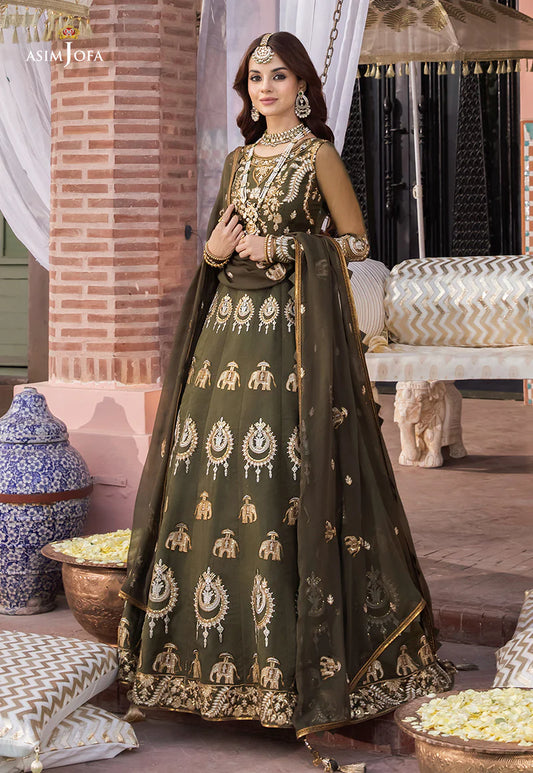 Asim Jofa - Unstitched Festive Collection - AJM-03