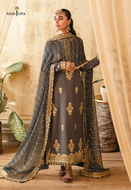 Asim Jofa - Unstitched Festive Collection - AJM-06