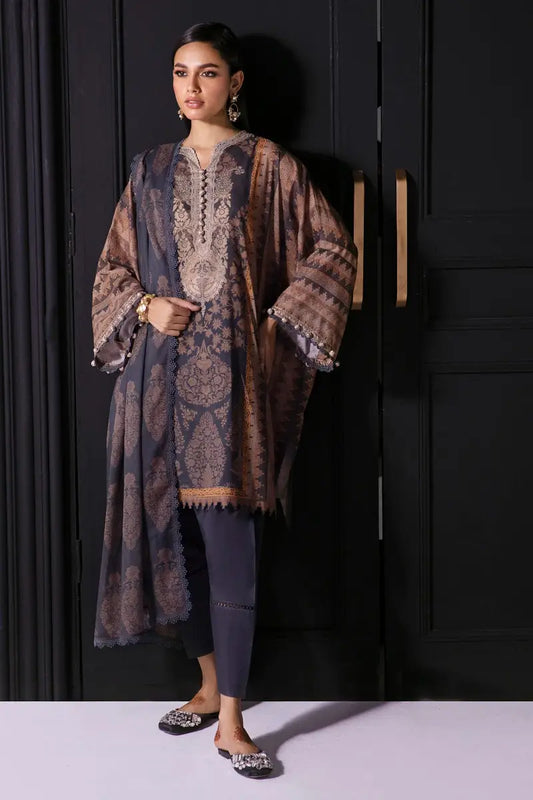 Sana Safinaz | Mahay Unstitched 3Pc Printed Lawn | 2B
