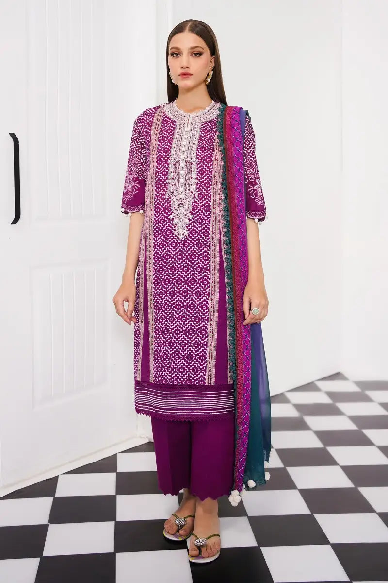 Sana Safinaz | Mahay Unstitched 3Pc Printed Lawn | 3B