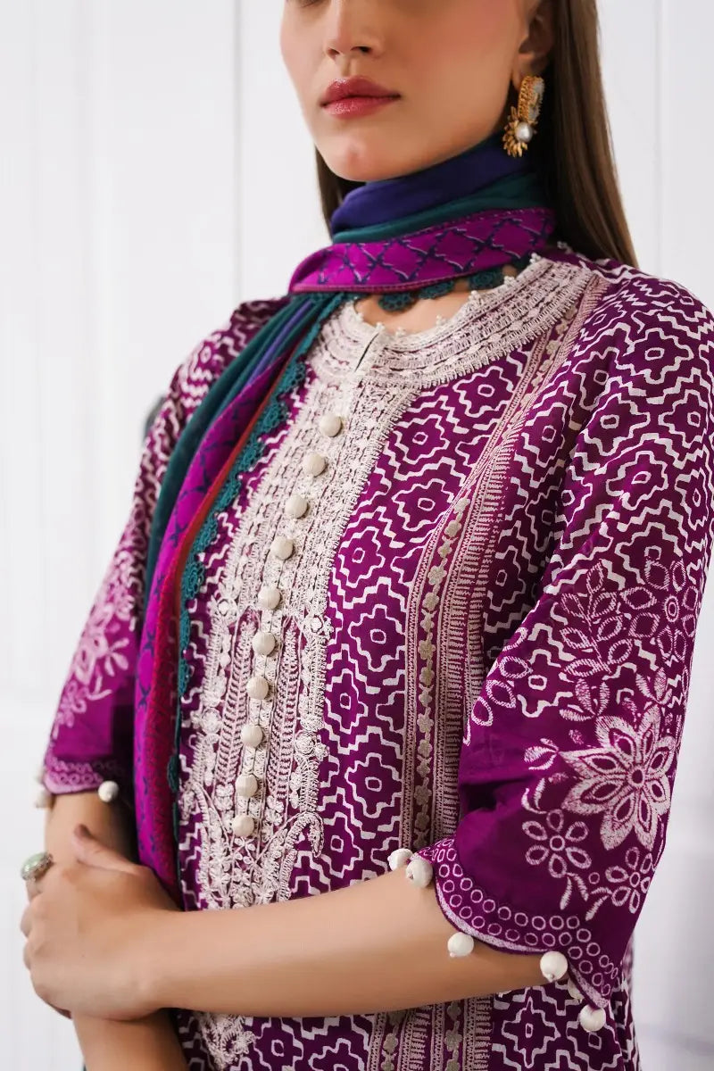 Sana Safinaz | Mahay Unstitched 3Pc Printed Lawn | 3B
