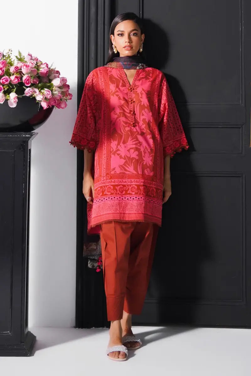 Sana Safinaz | Mahay Unstitched 3Pc Printed Lawn | 5A