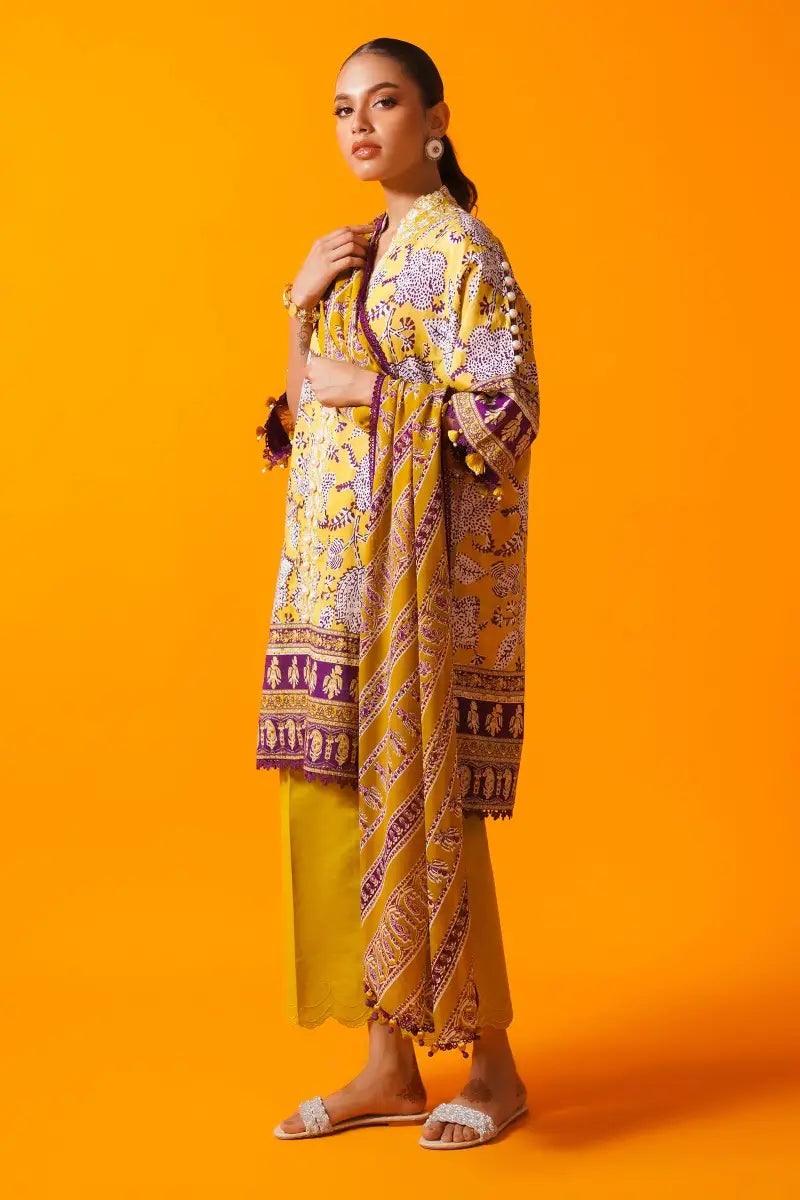 Sana Safinaz | Mahay Unstitched 3Pc Printed Lawn | 8B