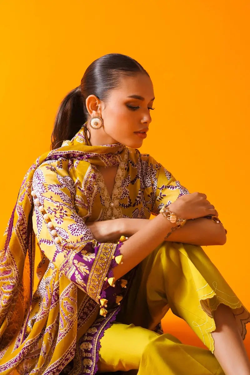 Sana Safinaz | Mahay Unstitched 3Pc Printed Lawn | 8B