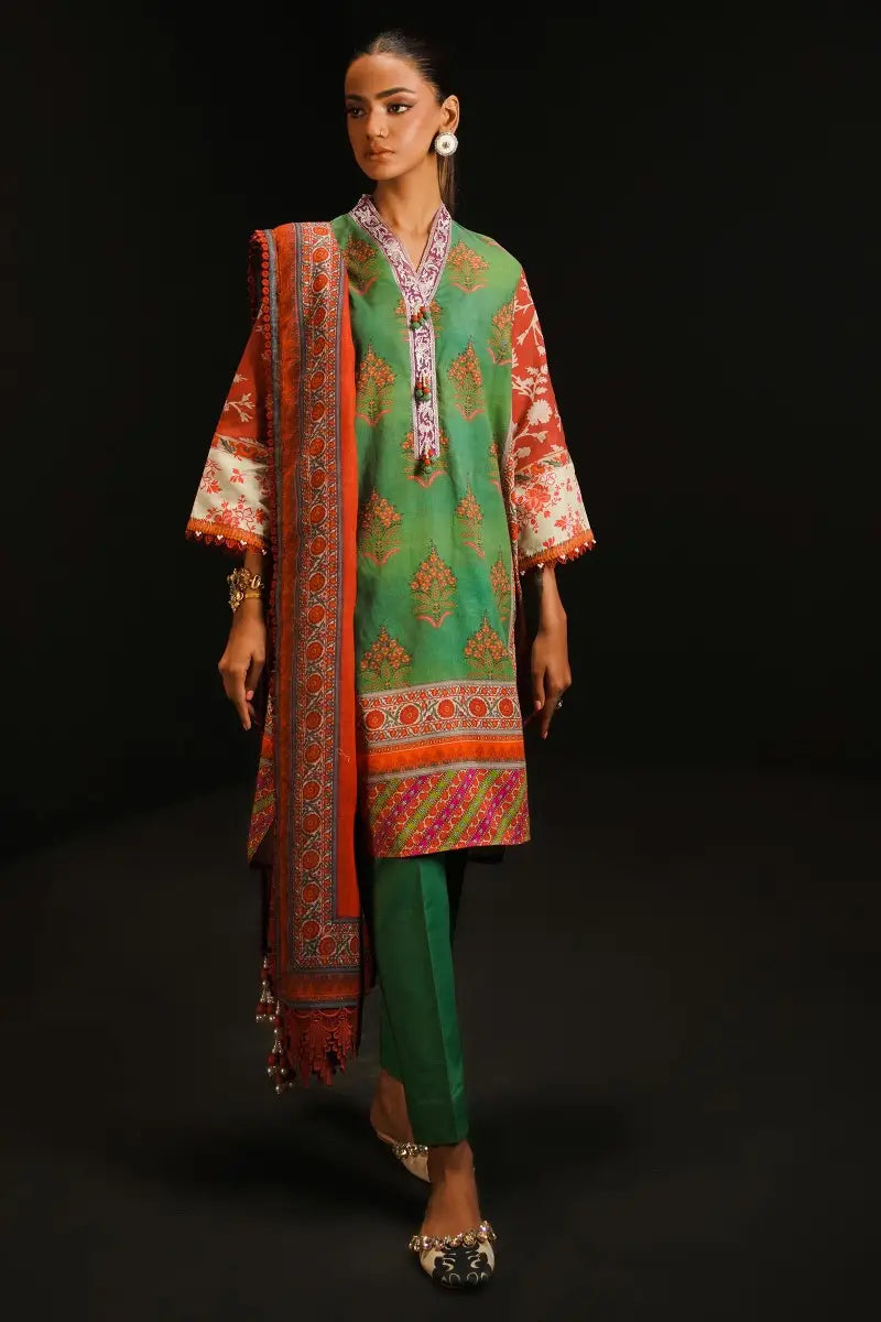 Sana Safinaz | Mahay Unstitched 3Pc Printed Lawn | 12A