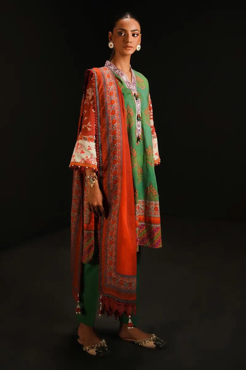 Sana Safinaz | Mahay Unstitched 3Pc Printed Lawn | 12A