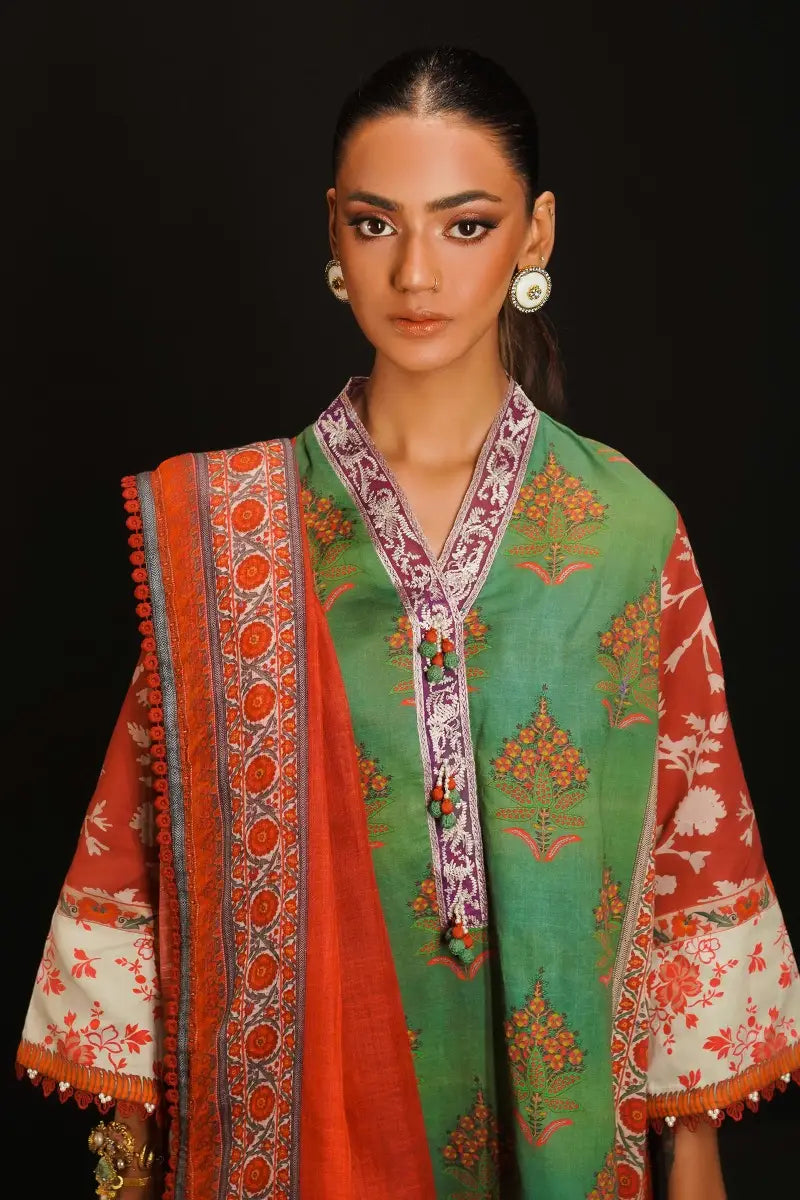 Sana Safinaz | Mahay Unstitched 3Pc Printed Lawn | 12A