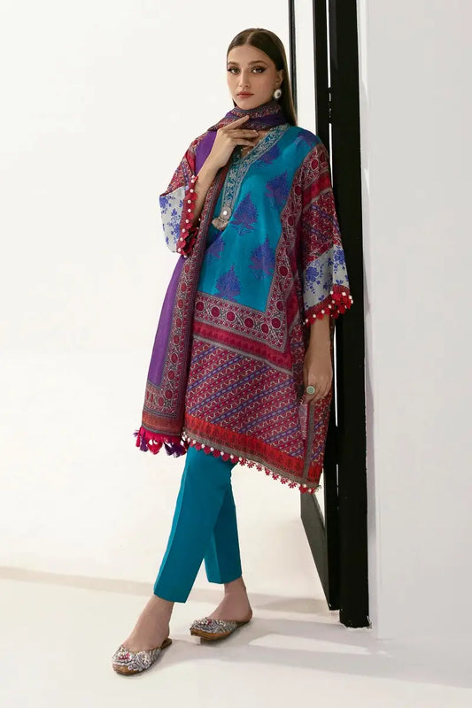 Sana Safinaz | Mahay Unstitched 3Pc Printed Lawn | 12B