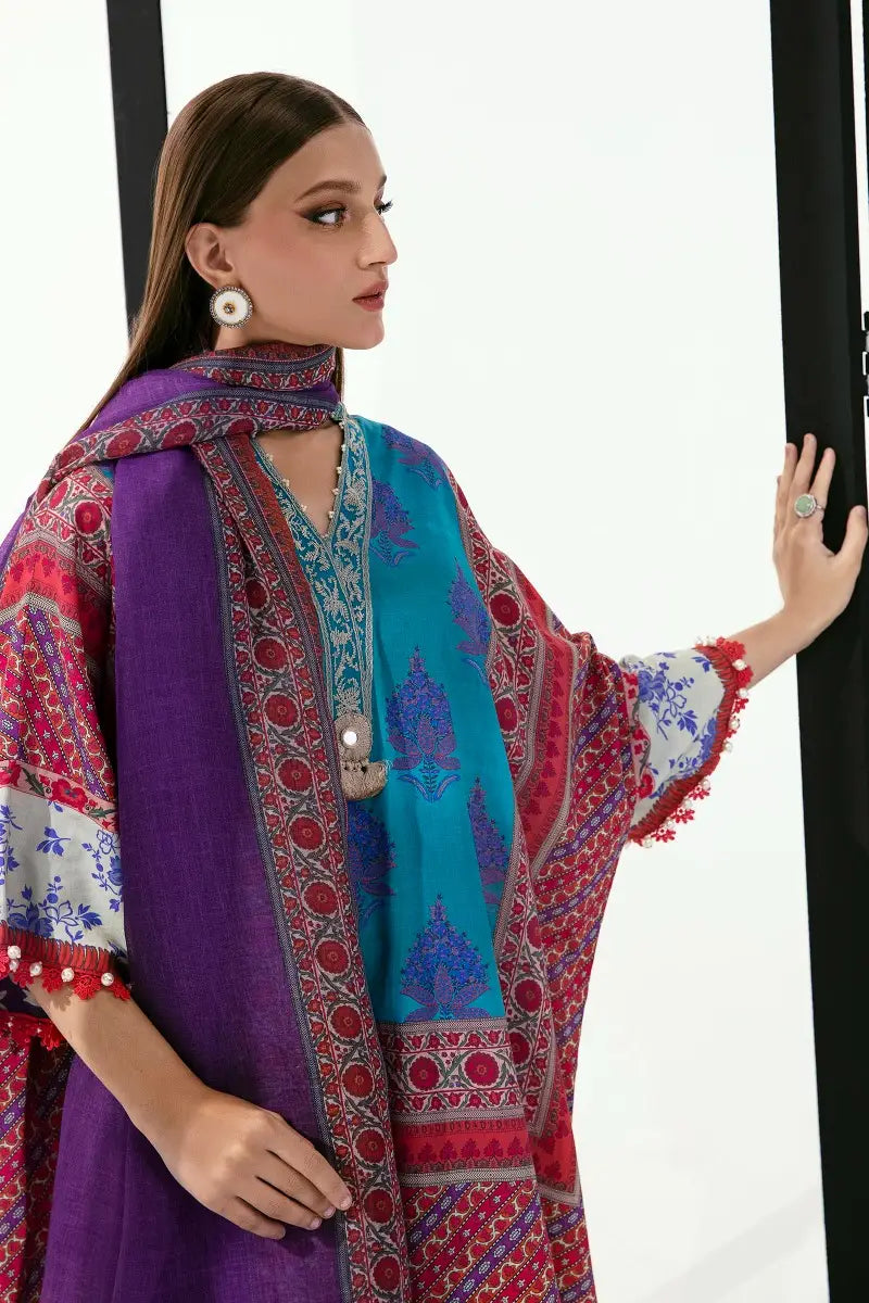 Sana Safinaz | Mahay Unstitched 3Pc Printed Lawn | 12B