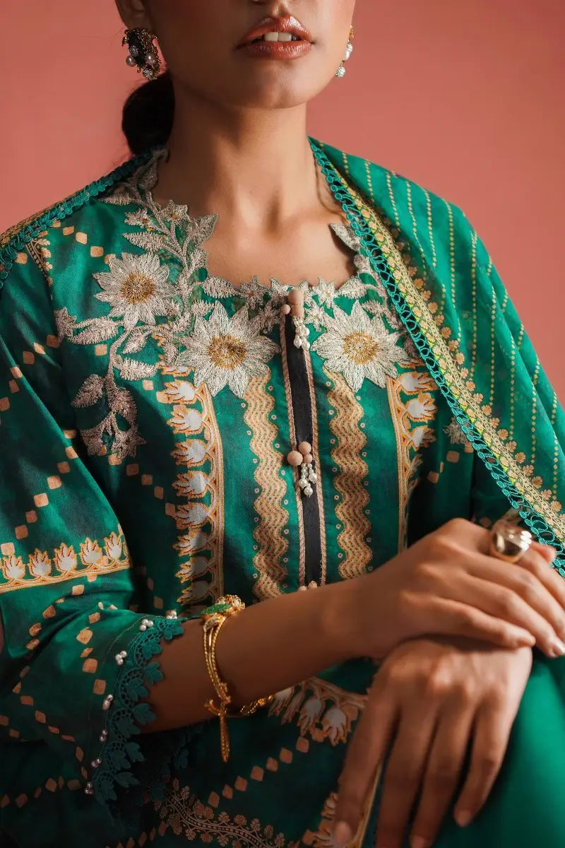 Sana Safinaz | Mahay Unstitched 3Pc Printed Lawn | 13B