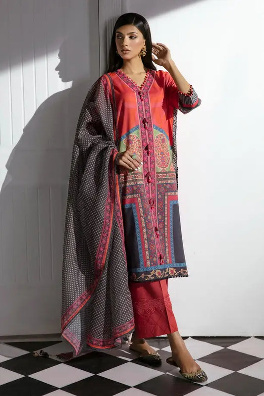 Sana Safinaz | Mahay Unstitched 3Pc Printed Lawn | 22A