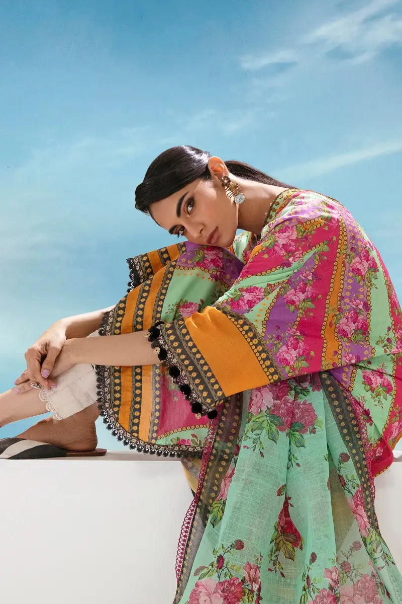 Sana Safinaz | Mahay Unstitched 3Pc Printed Lawn | 24A
