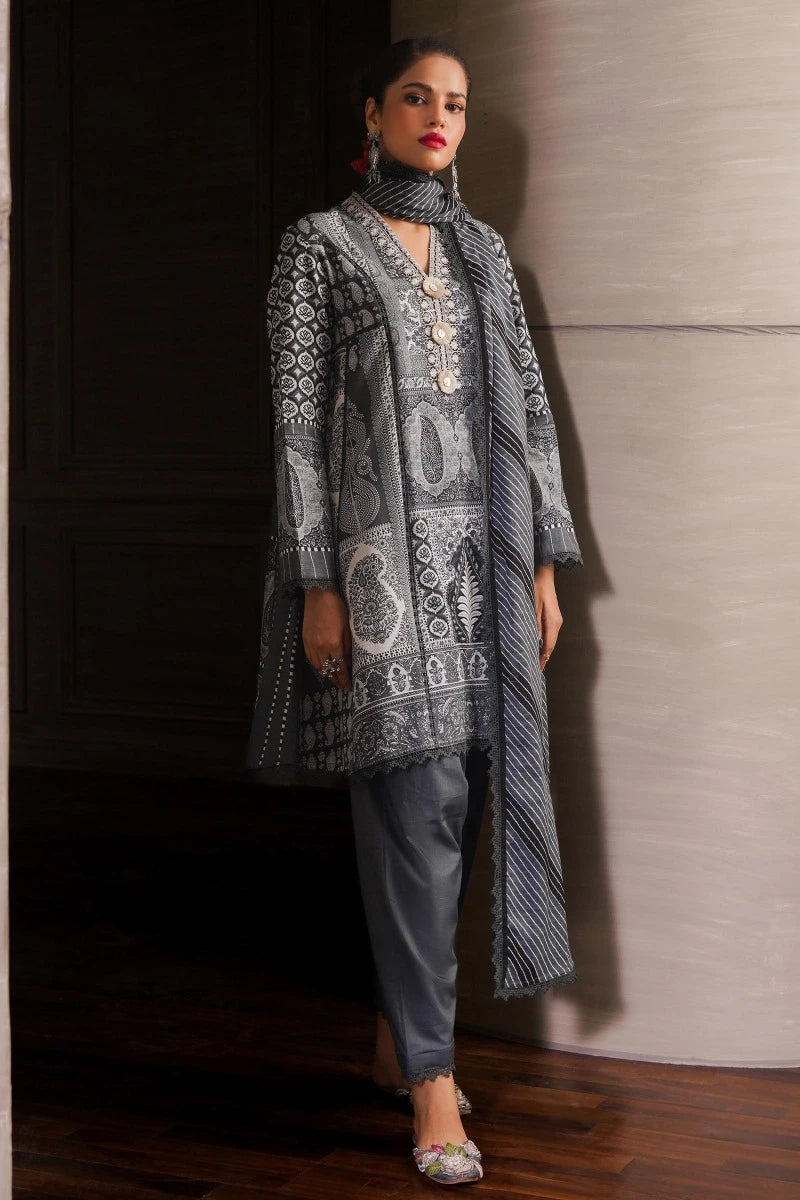SANA SAFINAZ | UNSTITCHED MAHAY WINTER – 2 PIECE SUIT