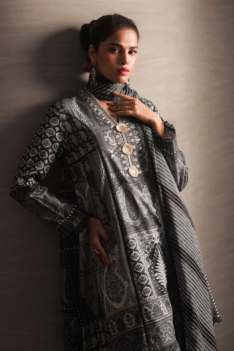SANA SAFINAZ | UNSTITCHED MAHAY WINTER – 2 PIECE SUIT
