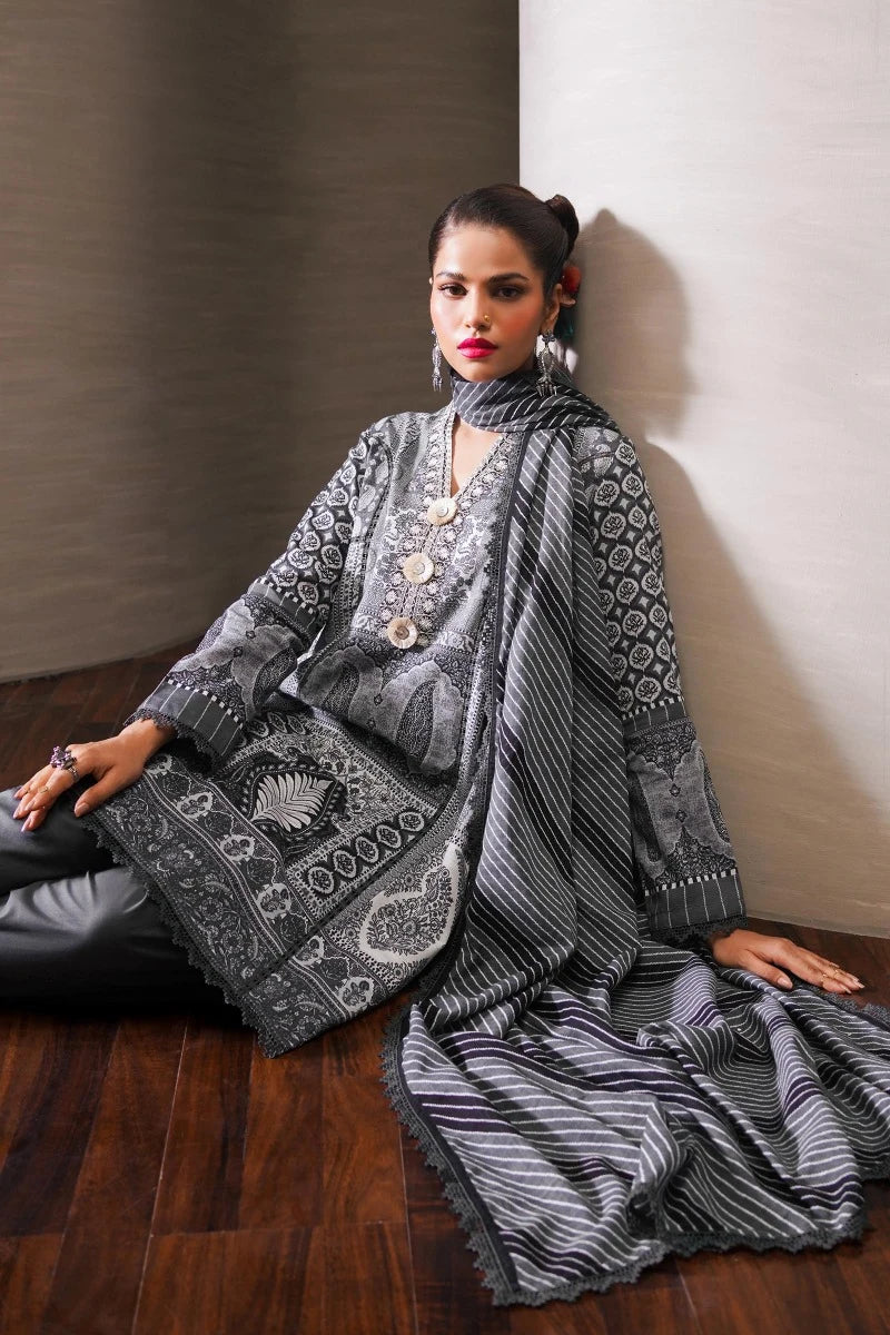 SANA SAFINAZ | UNSTITCHED MAHAY WINTER – 2 PIECE SUIT