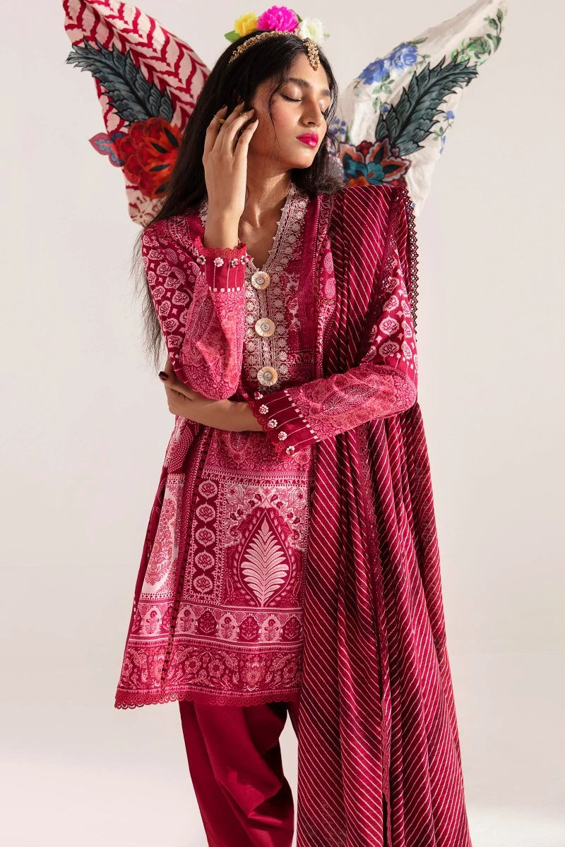 SANA SAFINAZ | UNSTITCHED MAHAY WINTER – 2 PIECE SUIT
