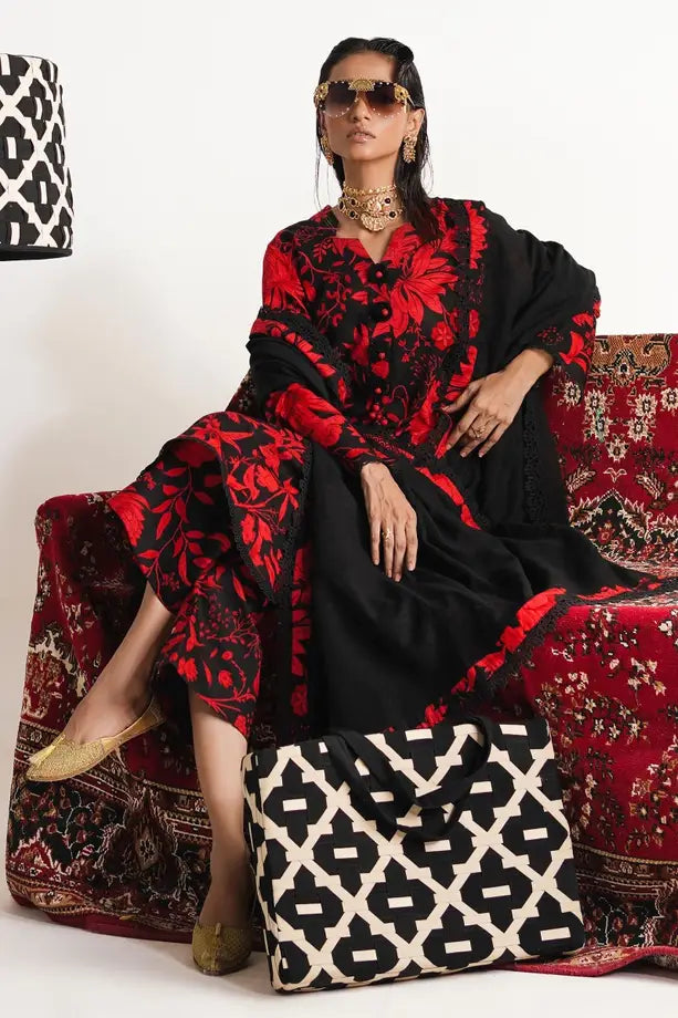 Sana Safinaz | Mahay Winter Unstitched 3Pc | 9A