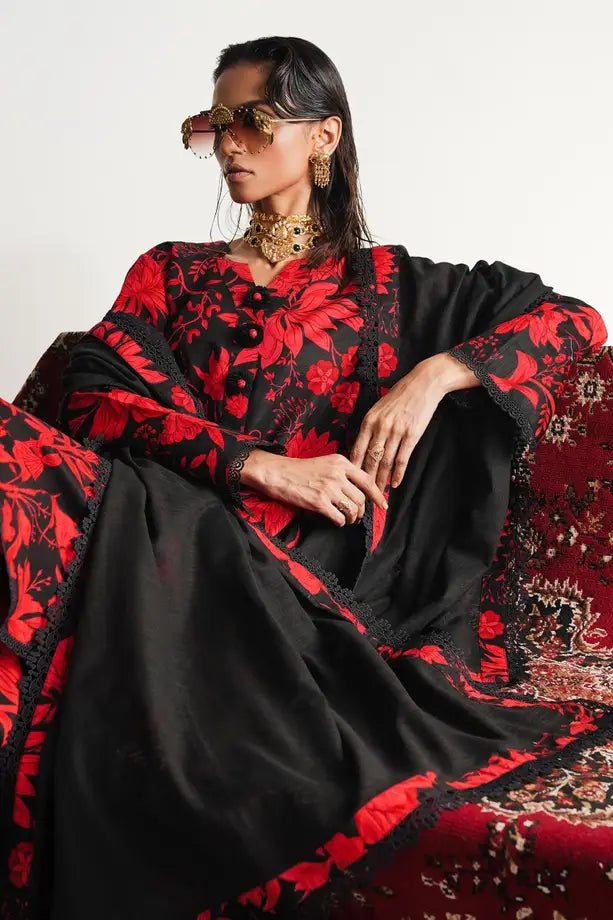 Sana Safinaz | Mahay Winter Unstitched 3Pc | 9A