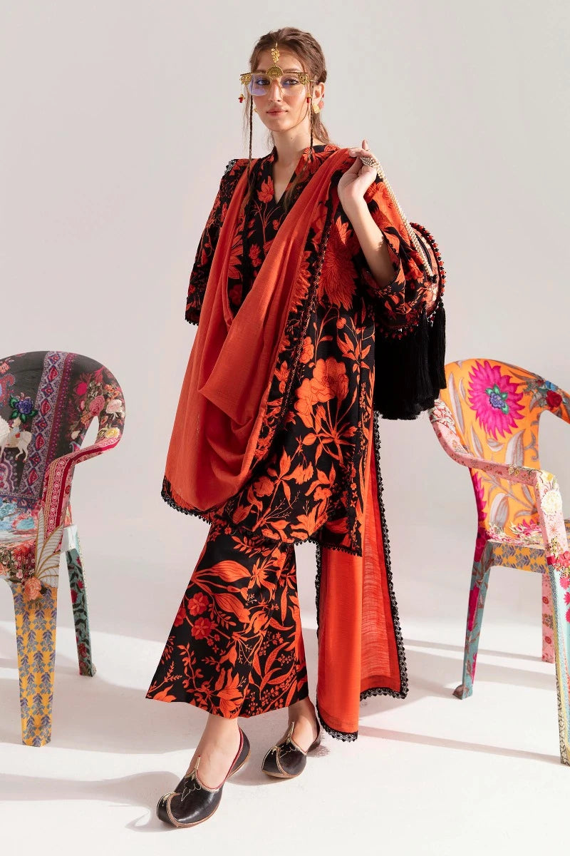 SANA SAFINAZ | UNSTITCHED MAHAY WINTER – 3 PIECE SUIT