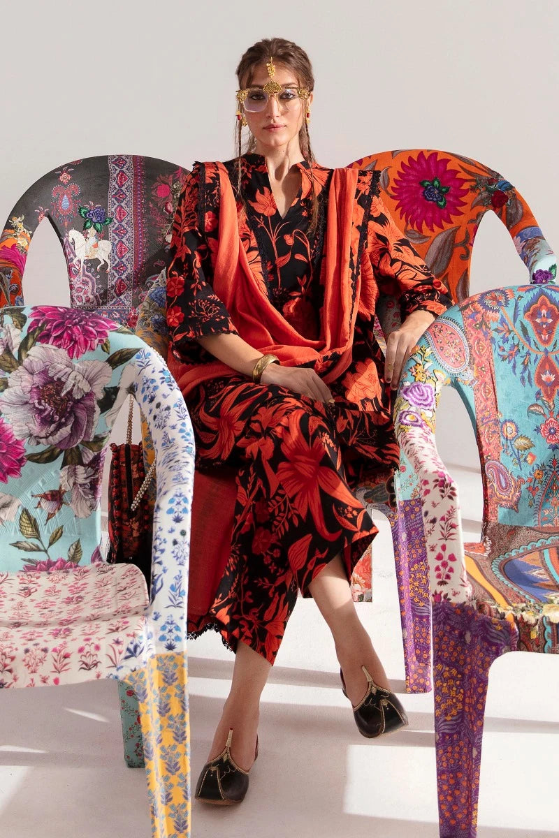 SANA SAFINAZ | UNSTITCHED MAHAY WINTER – 3 PIECE SUIT