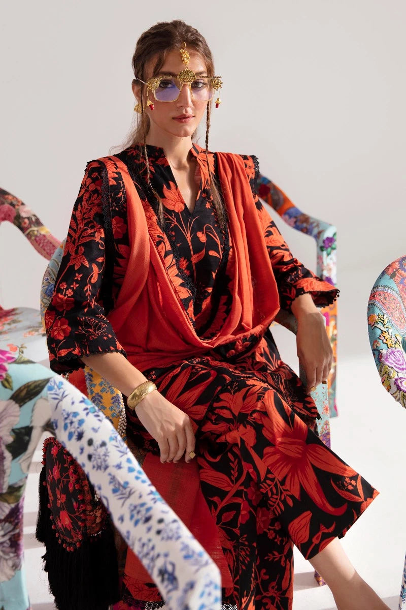 SANA SAFINAZ | UNSTITCHED MAHAY WINTER – 3 PIECE SUIT