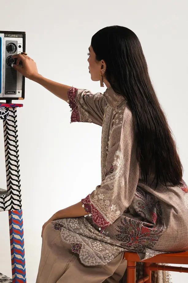 Sana Safinaz | Mahay Winter Unstitched 3Pc | 10A