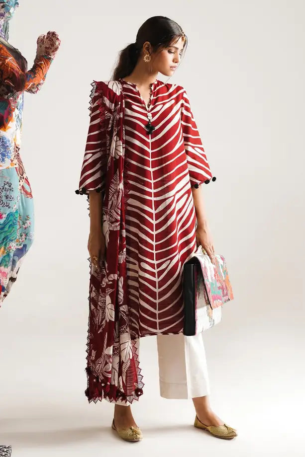 Sana Safinaz | Mahay Winter Unstitched 2Pc | 12B