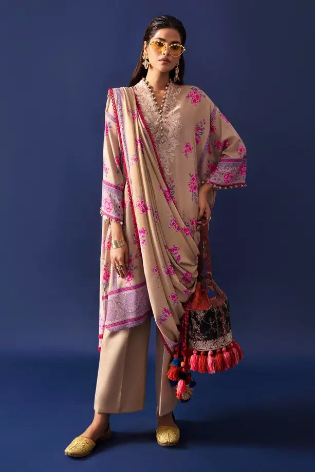 Sana Safinaz | Mahay Winter Unstitched 2Pc | 15A