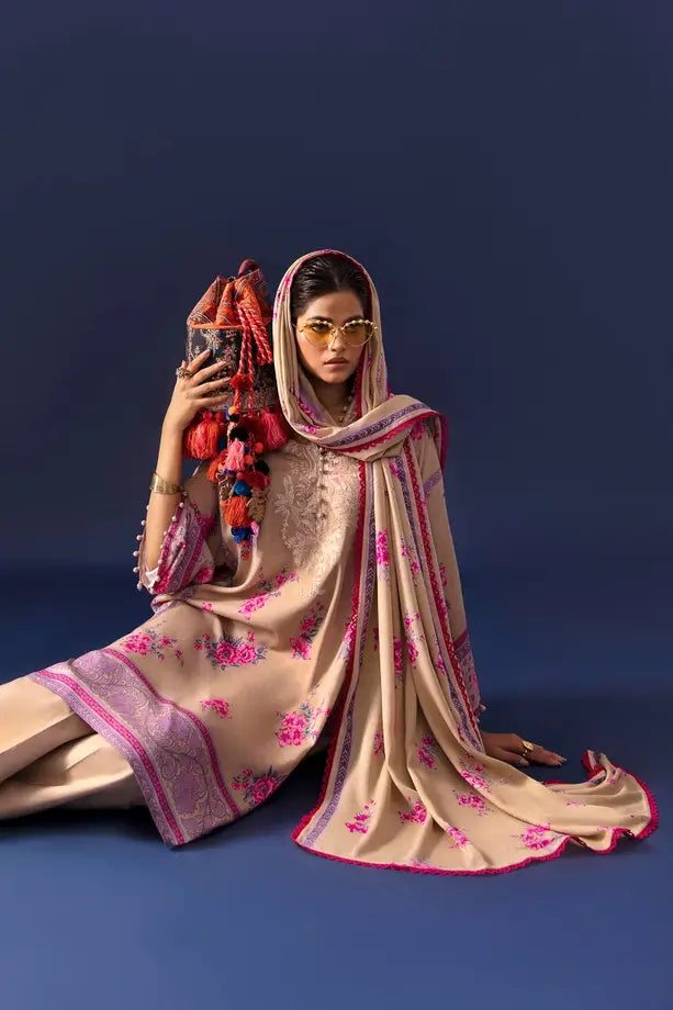 Sana Safinaz | Mahay Winter Unstitched 2Pc | 15A