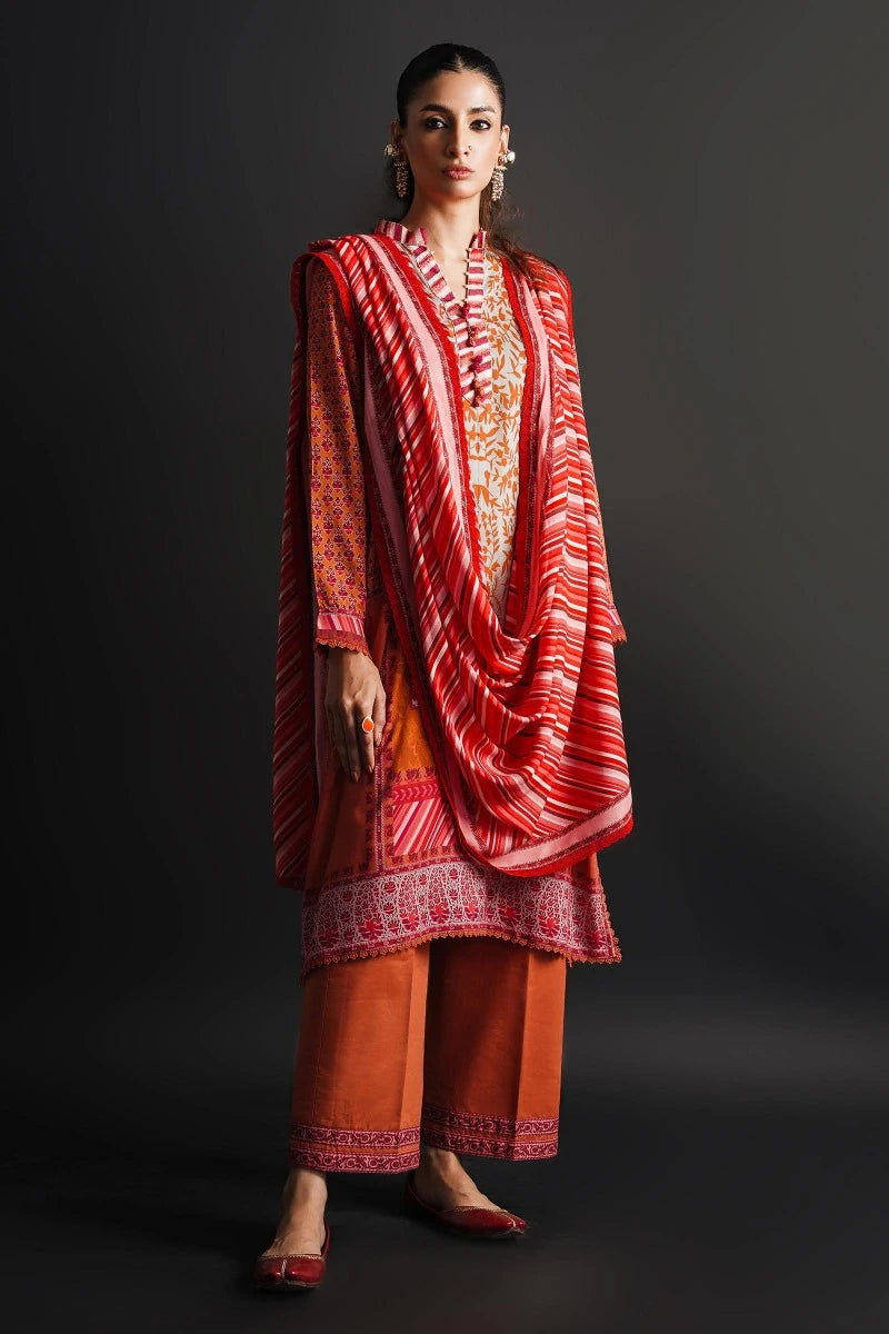 SANA SAFINAZ | UNSTITCHED MAHAY WINTER – 2 PIECE SUIT