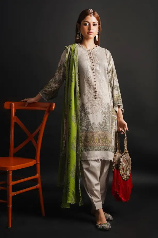 Sana Safinaz | Mahay Winter Unstitched 3Pc | 27B