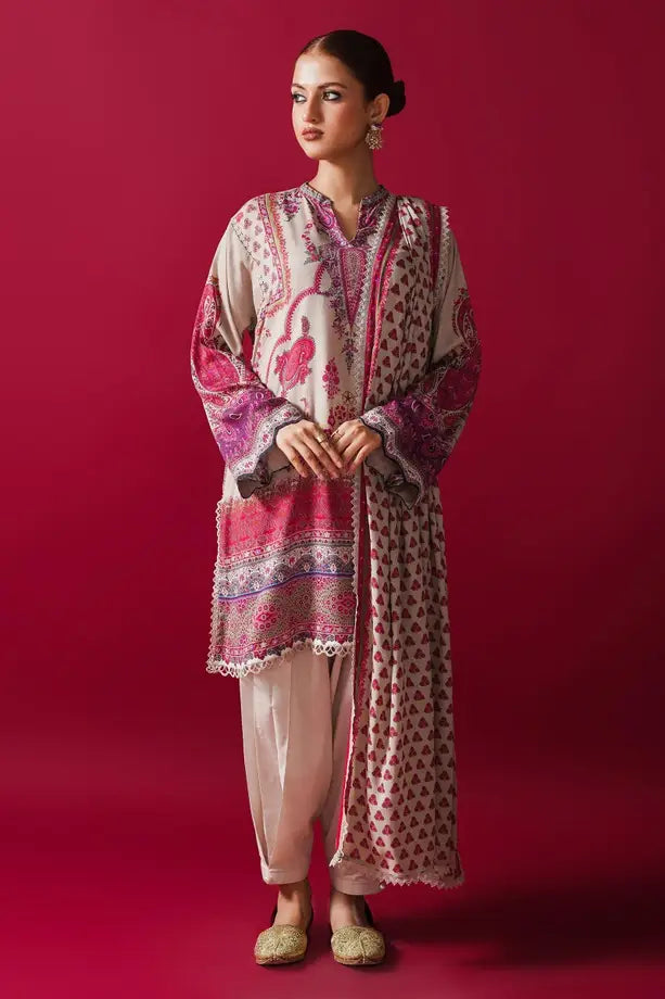 Sana Safinaz | Mahay Winter Unstitched 3Pc | 28A
