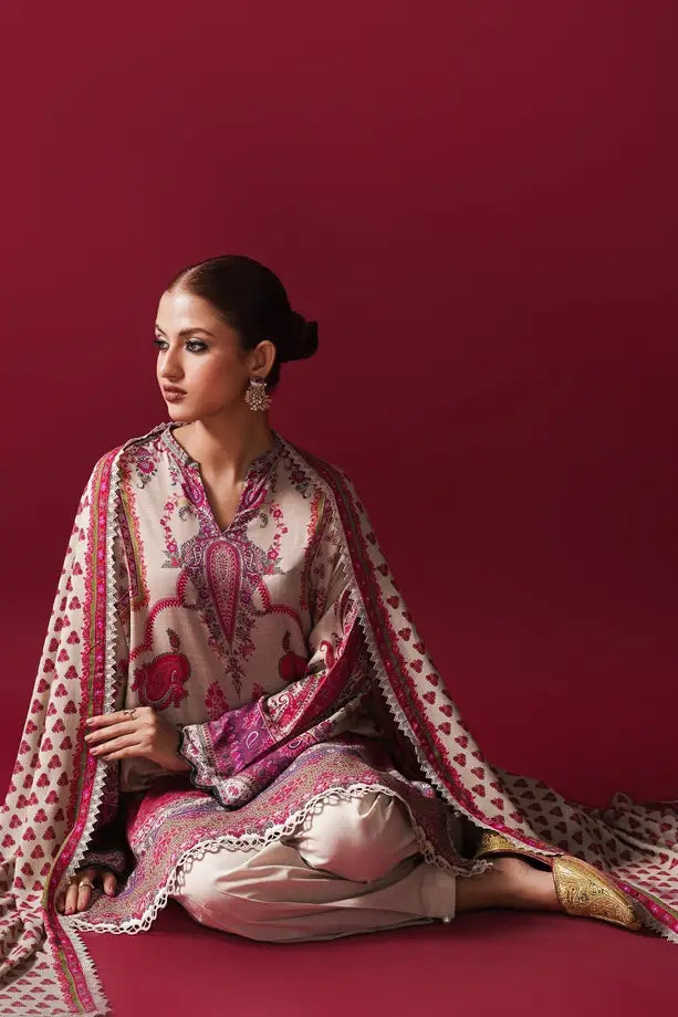 Sana Safinaz | Mahay Winter Unstitched 3Pc | 28A