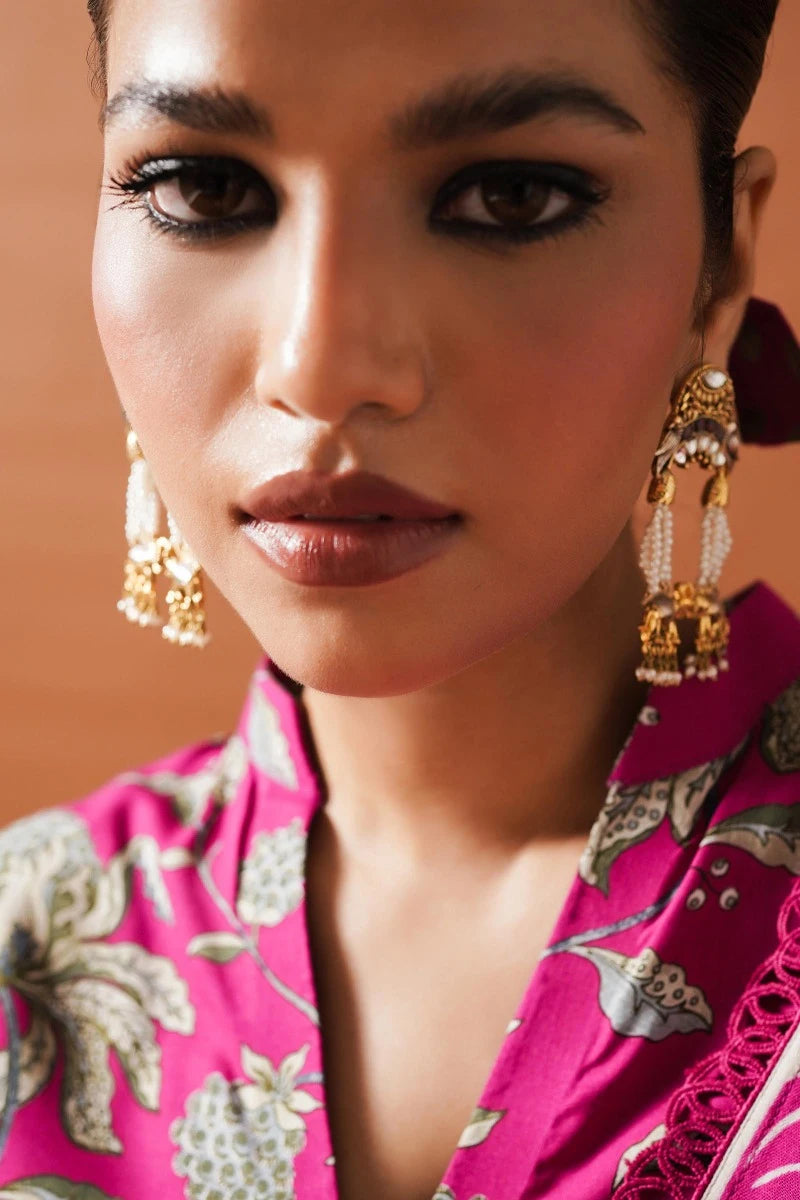 SANA SAFINAZ | UNSTITCHED MAHAY WINTER - 2 PIECE LINEN SUIT
