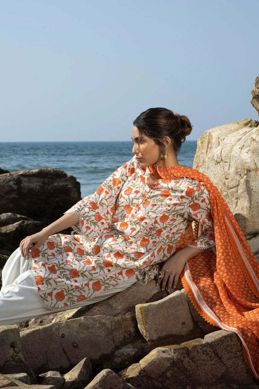 SANA SAFINAZ | UNSTITCHED MAHAY 2 PIECE LAWN SUIT